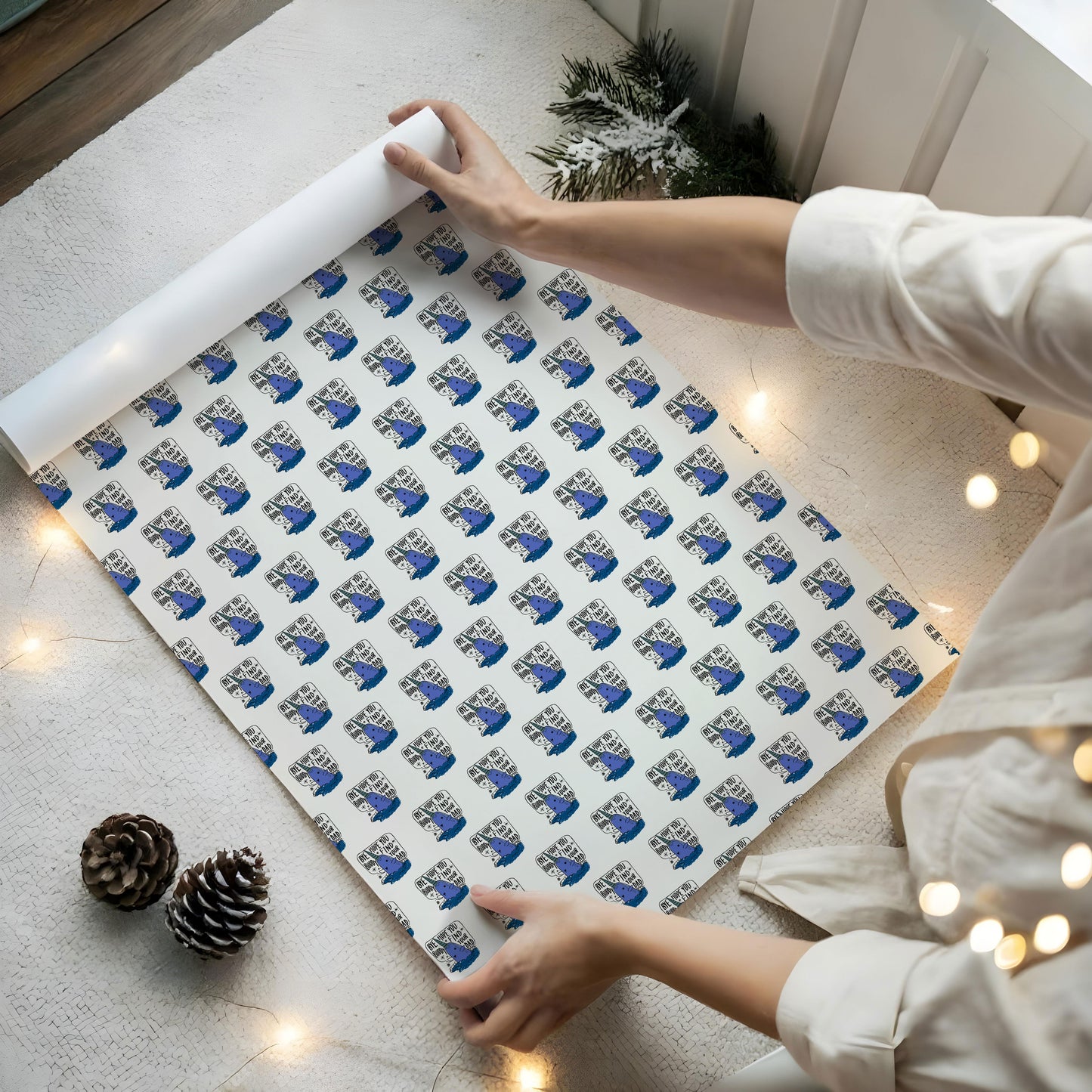 Bye Buddy Wrapping Paper Elf Christmas Movie Gift Wrap