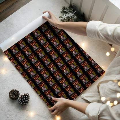 Crawler Beverages Wrapping Paper Funny Christmas Paper