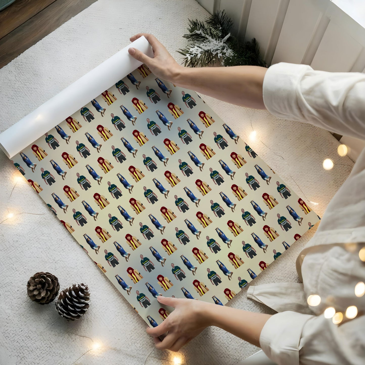 Tim Robinson Wrapping Paper You Sure About That Christmas Paper