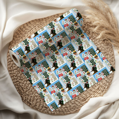 ELF Wrapping Paper Sheet