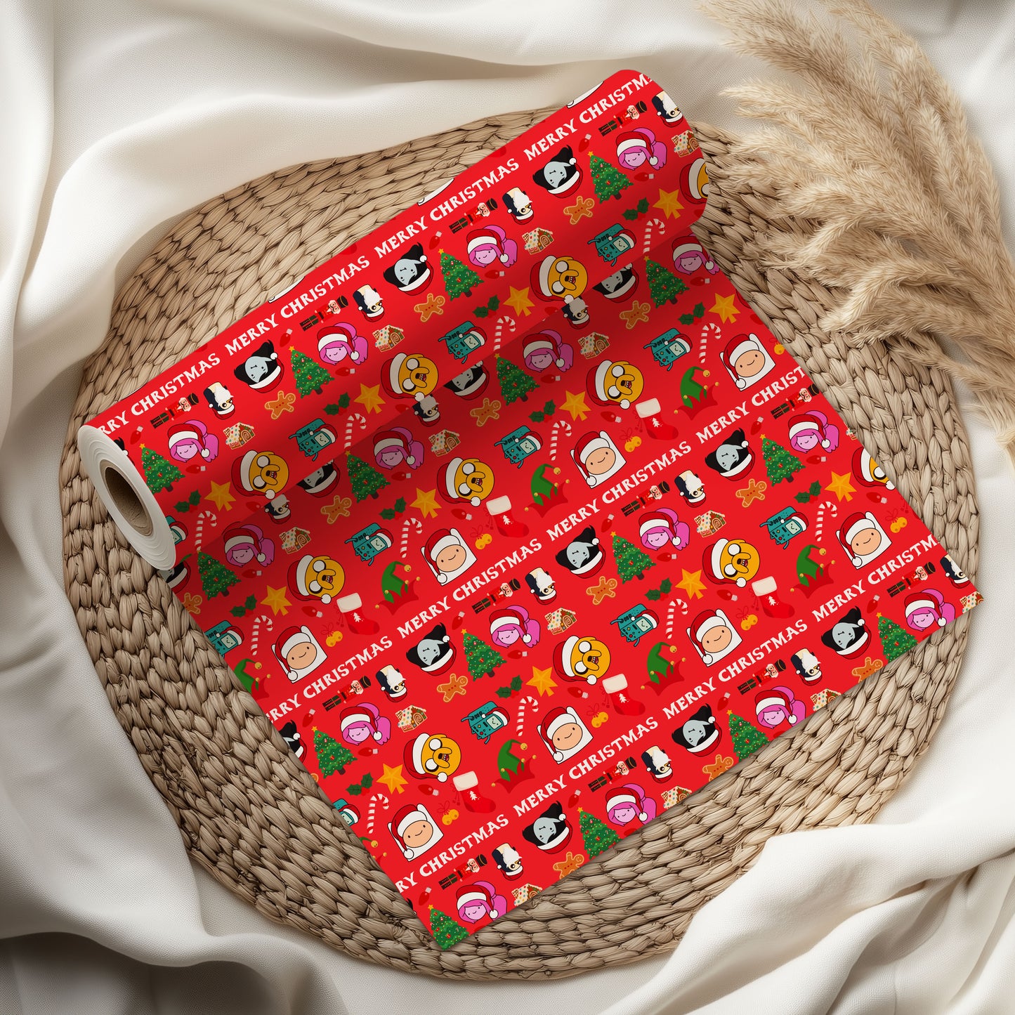 Adventure Time Wrapping Paper Sheet