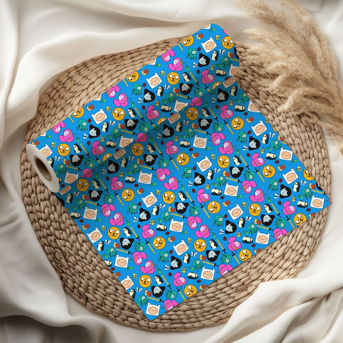 Adventure Time Wrapping Paper Roll