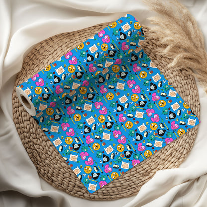 Adventure Time Wrapping Paper Roll