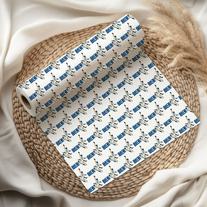 Baseball Christmas Wrapping Paper