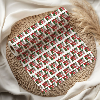 Coke Wrapping Paper Birthday Gift
