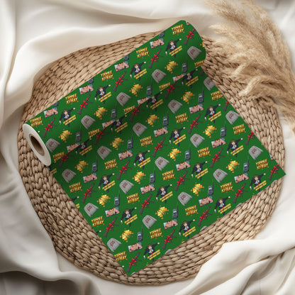 Yippee-ki-yay? ?Die Hard Wrapping Paper Christmas Gift