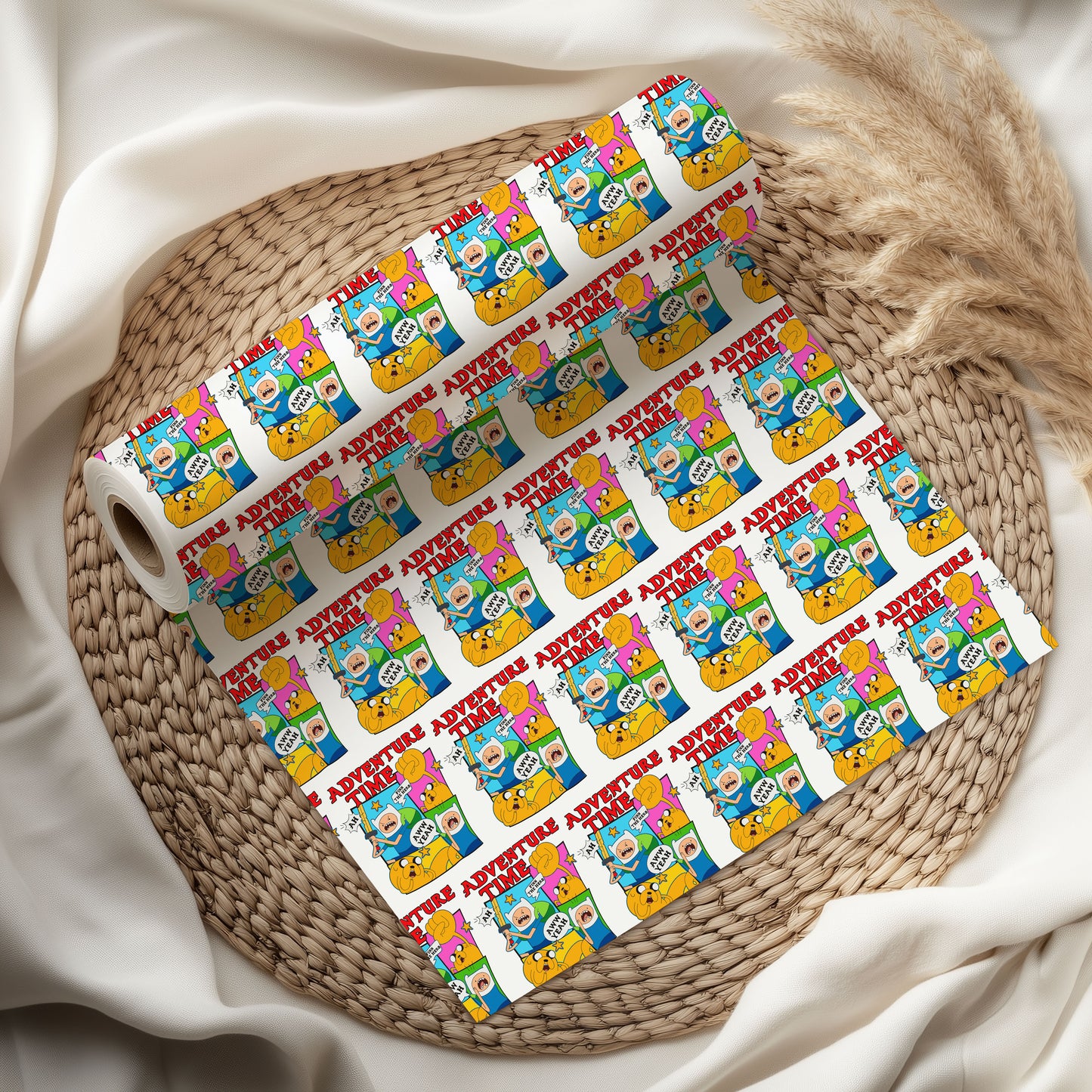 Adventure Time Wrapping Paper Gifts