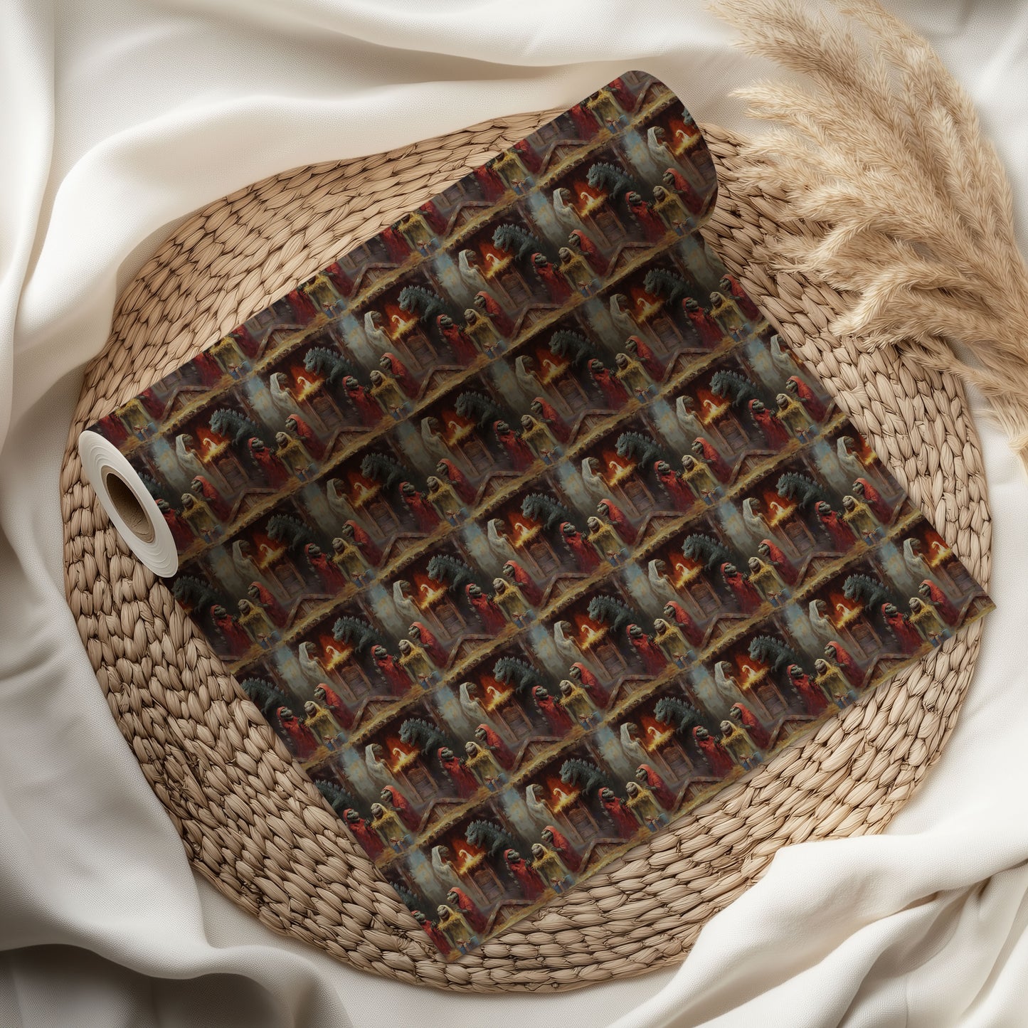 Godzilla Wrapping Paper Christmas Gift