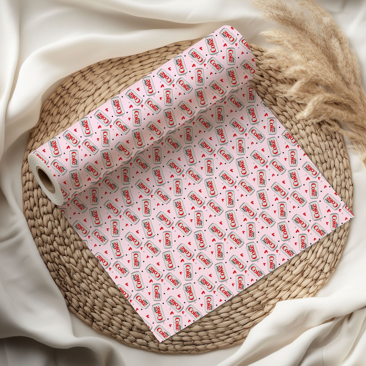 Diet Coke Wrapping Paper Birthday Gift