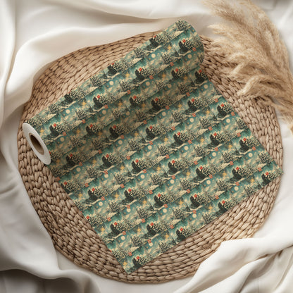 Godzilla Christmas Wrapping Paper Rolls