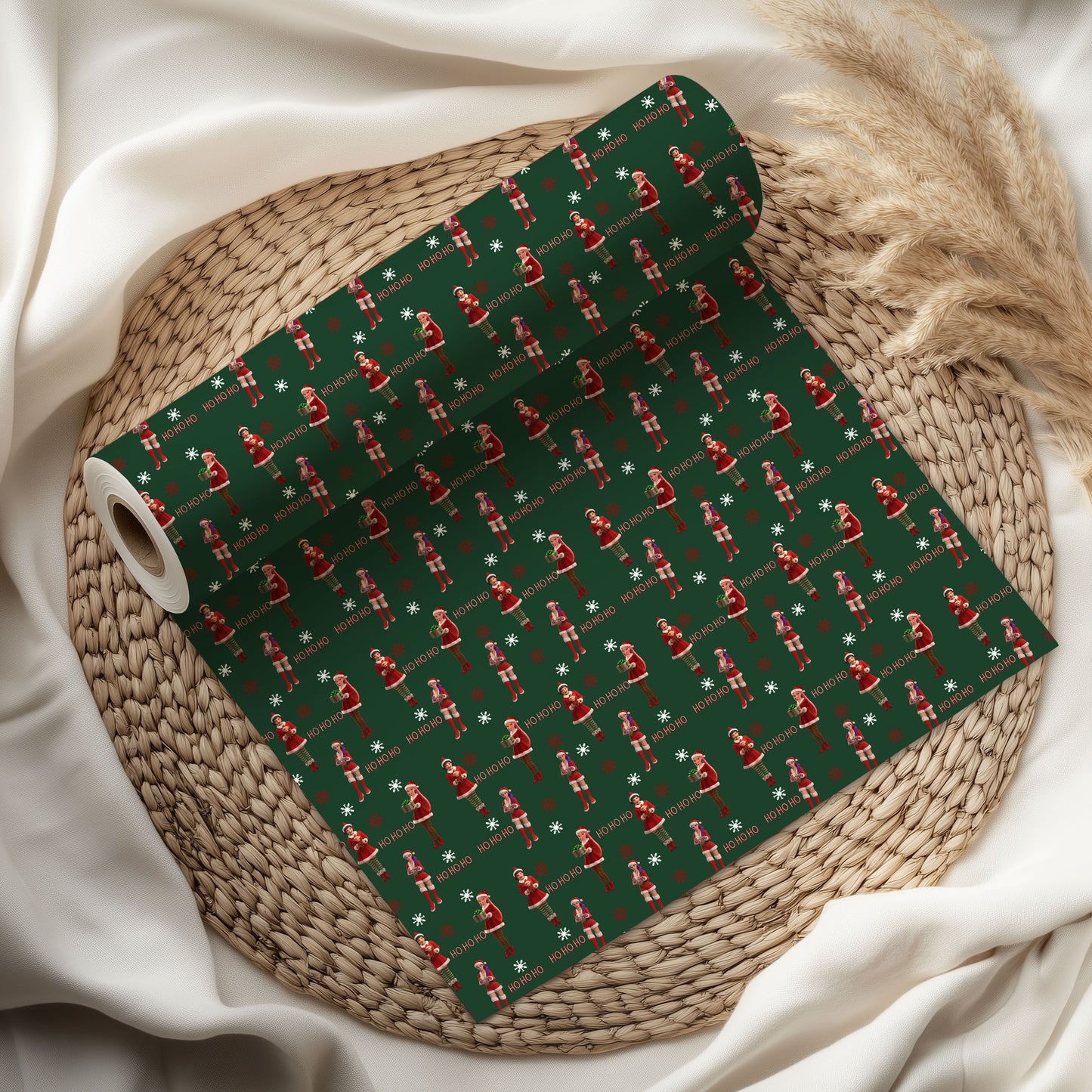 Rumi Claus Wrapping Paper
