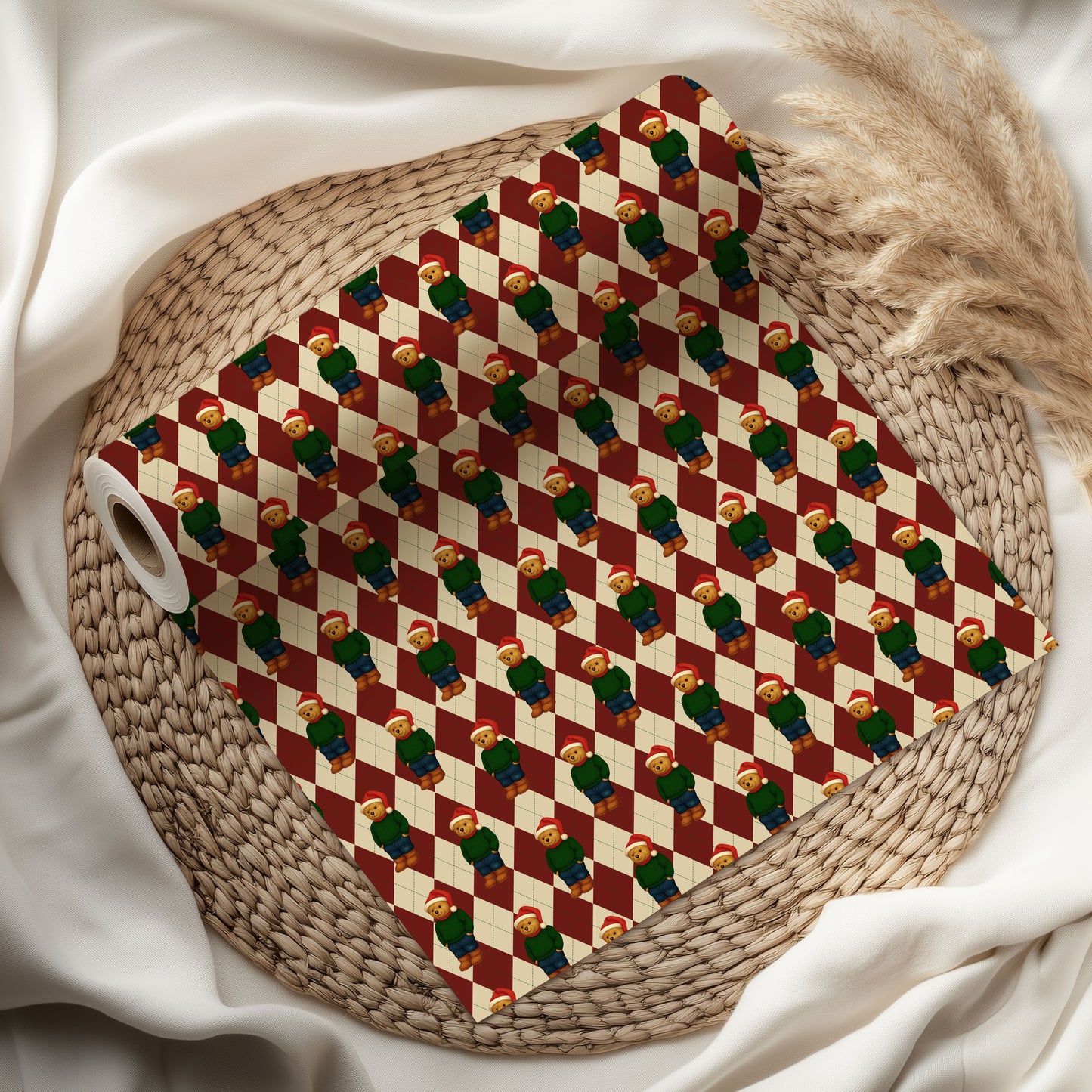 Teddy Wrapping Paper Sheet