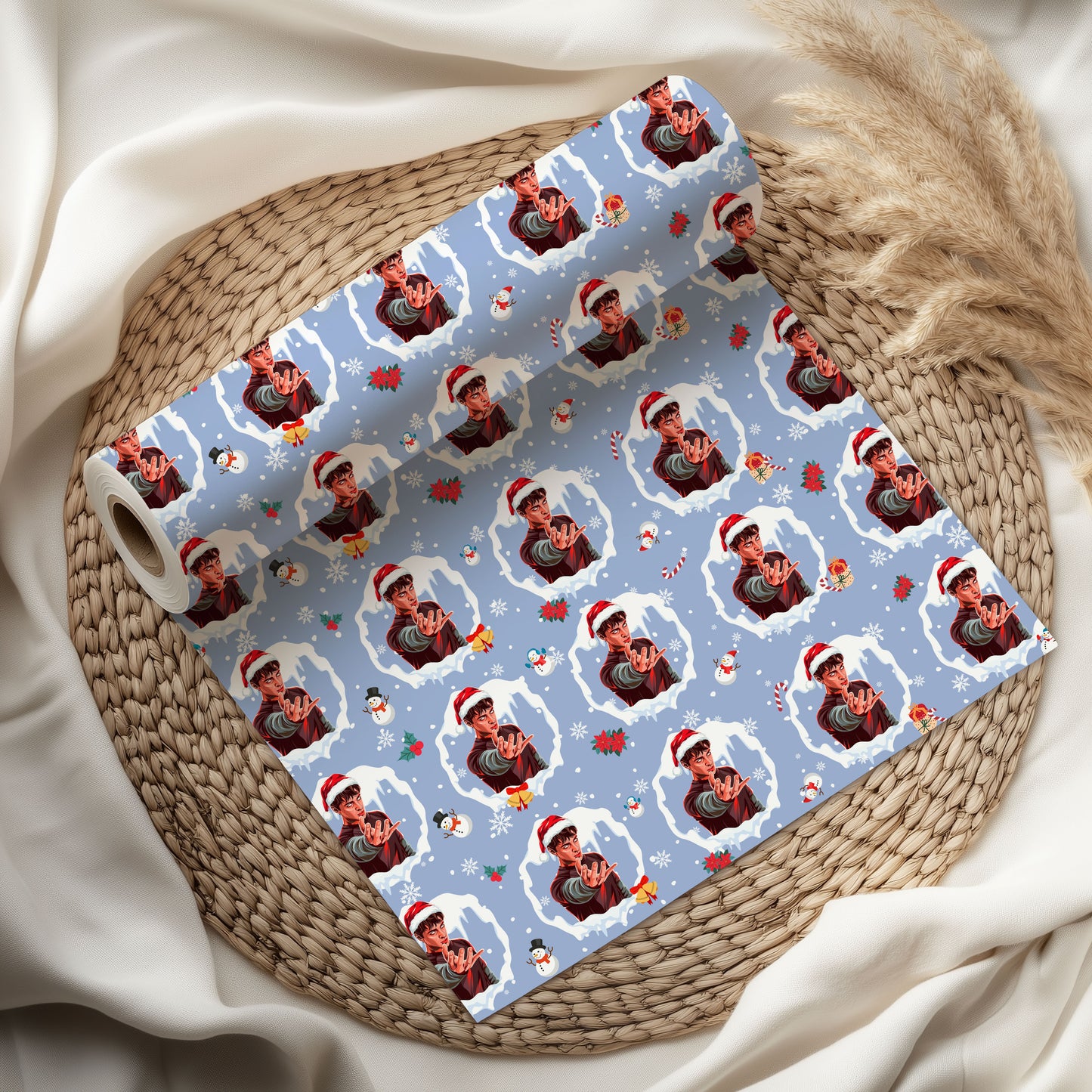 Stranger Things Noah Schnapp Wrapping Paper