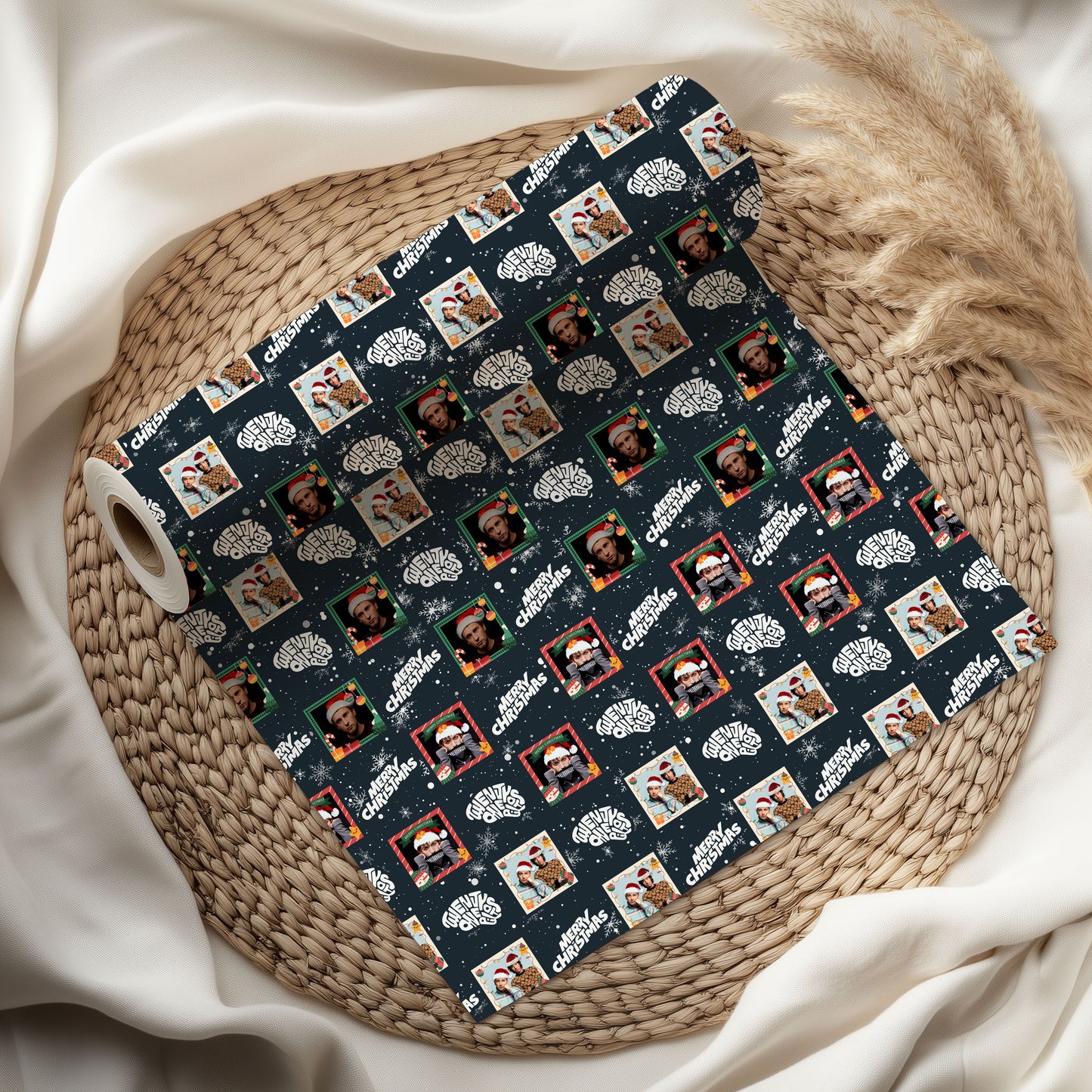 Twenty One Pilots Christmas Wrapping Paper Roll