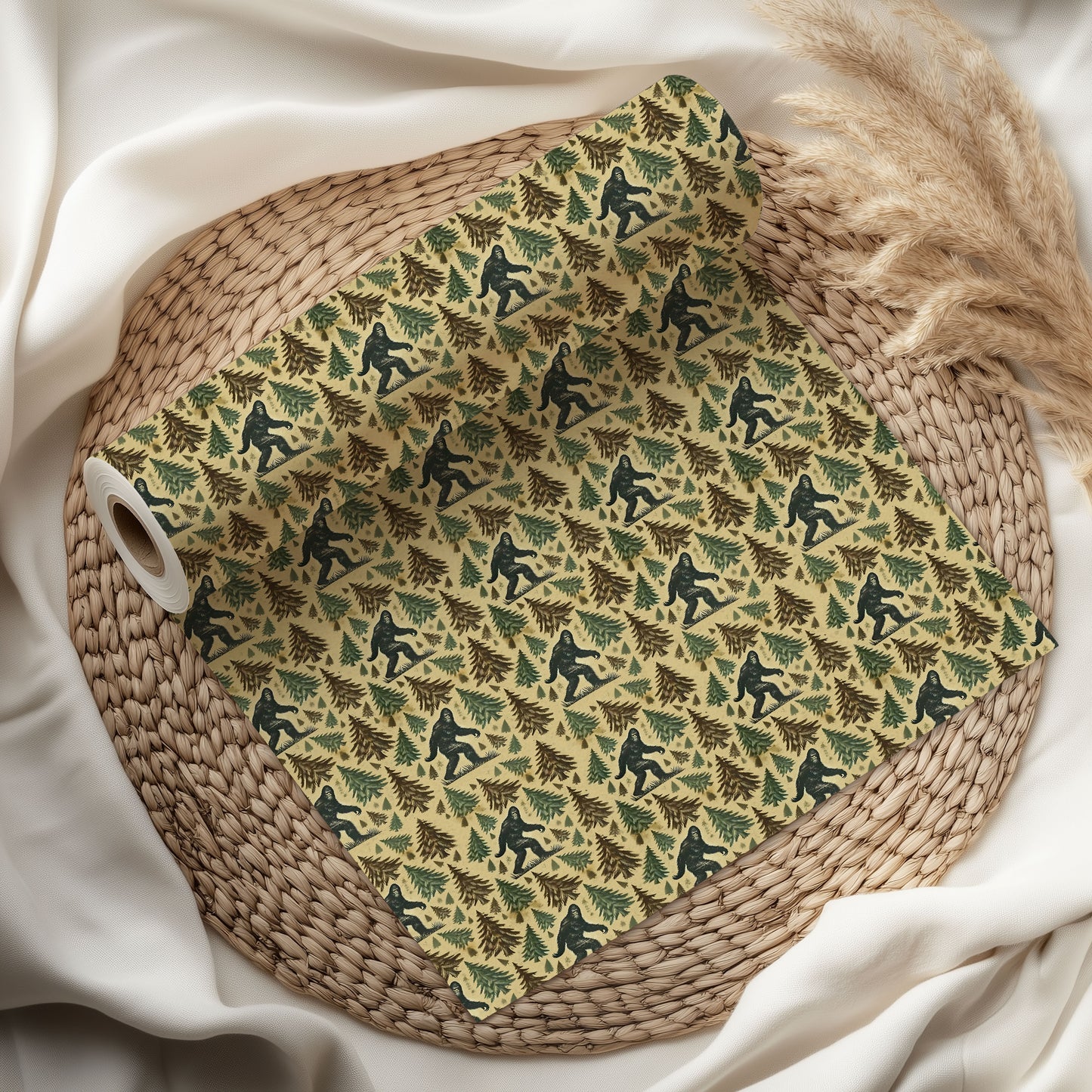 Bigfoot Wrapping Paper