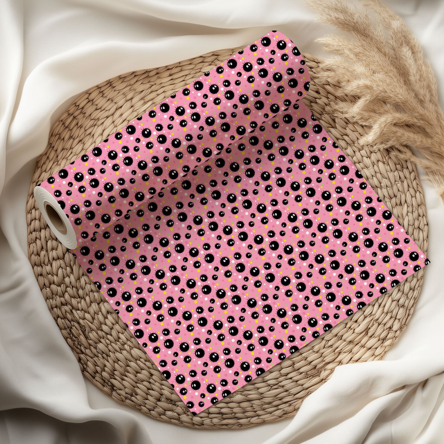 Soot Sprites Ghibli Christmas Wrap (Copy)