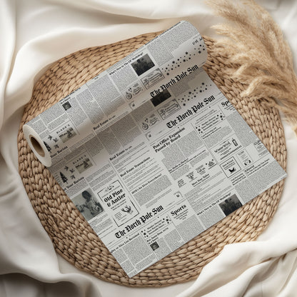 The North Pole Sun Wrapping Paper