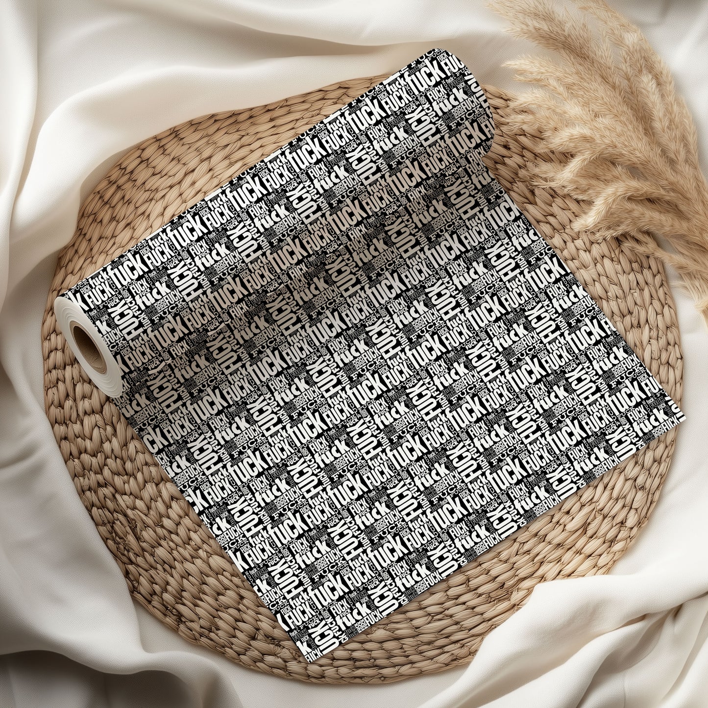 Rude Christmas Wrapping Paper Christmas Gift