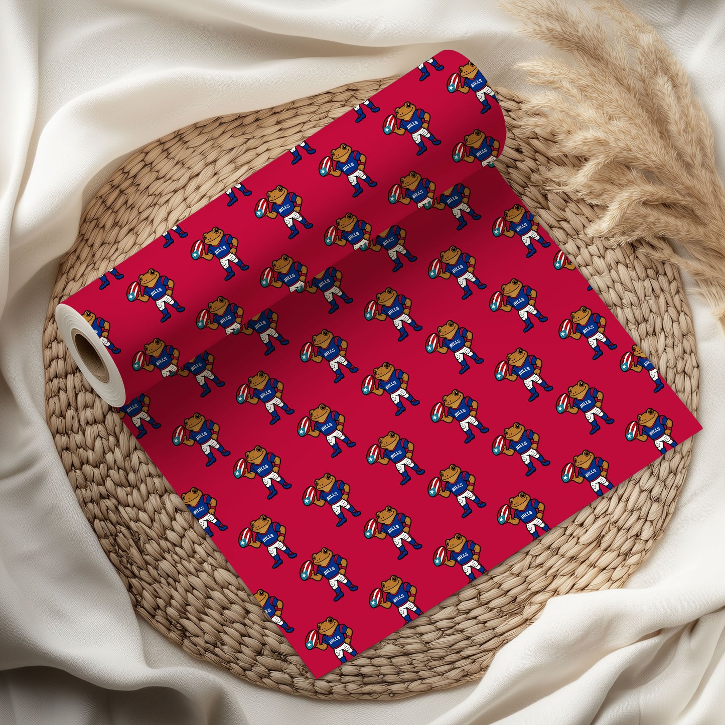 Football Team Sports Wrapping Paper