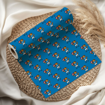 Team Sports Football Fan Gift Wrap