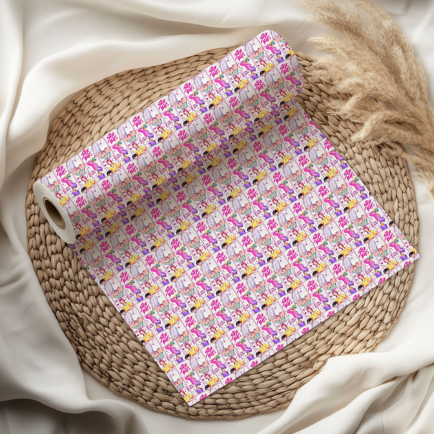 K-pop Demon Hunters Soda Pop Wrapping Paper