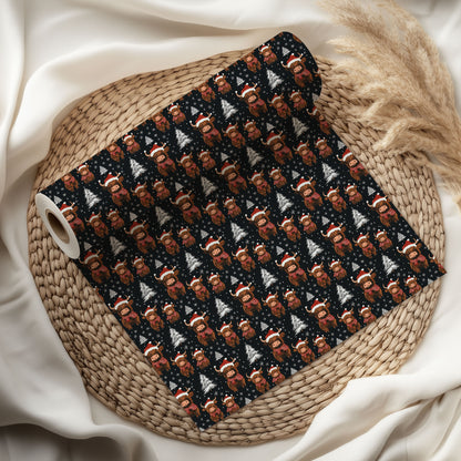 Mooey Christmas Cows Wrapping Paper