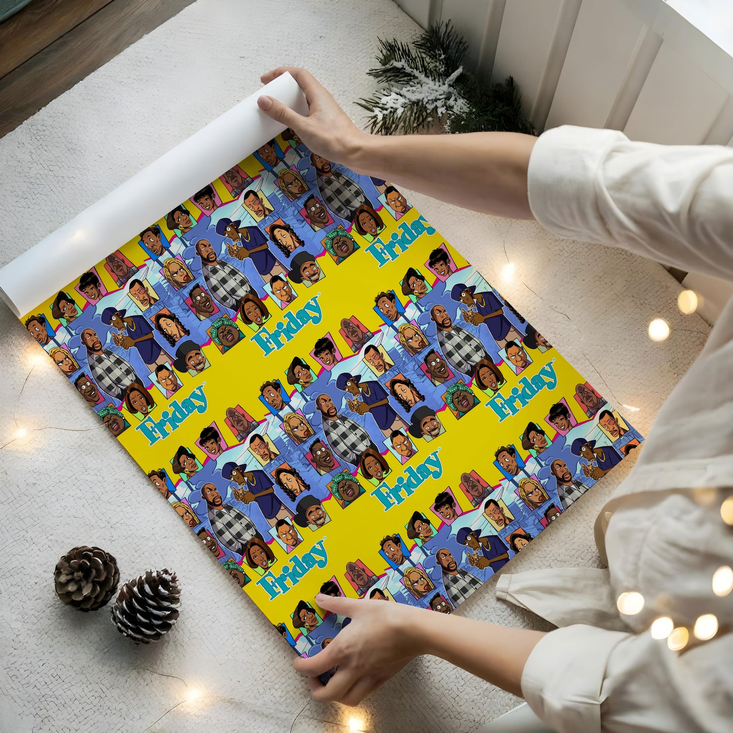 The Movie Friday 1995 Wrapping Paper