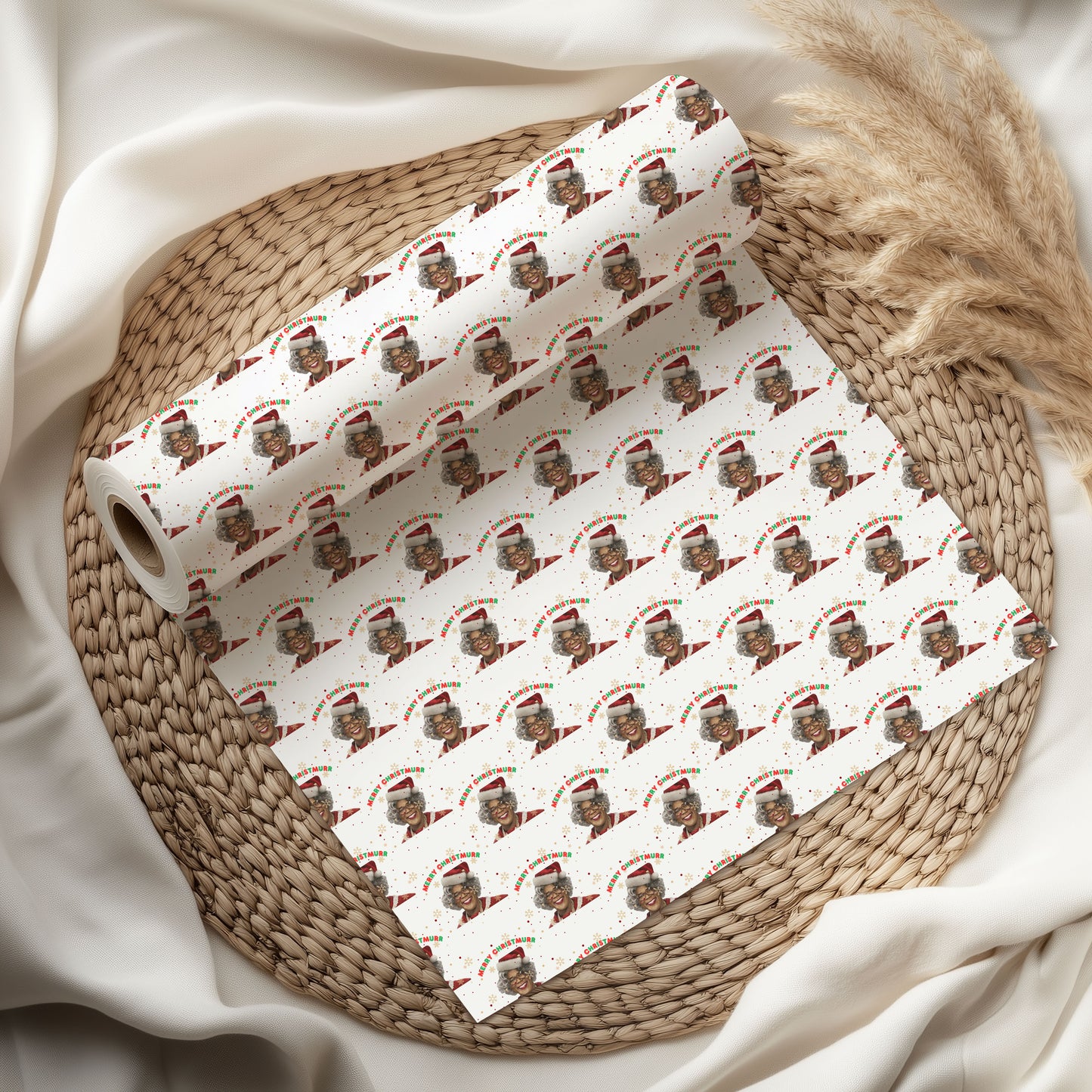 A Madea Christmas Wrapping Paper