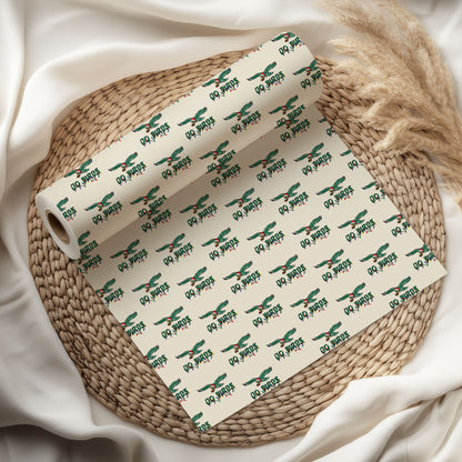 Go Bird Football Game Day Christmas Paper Roll
