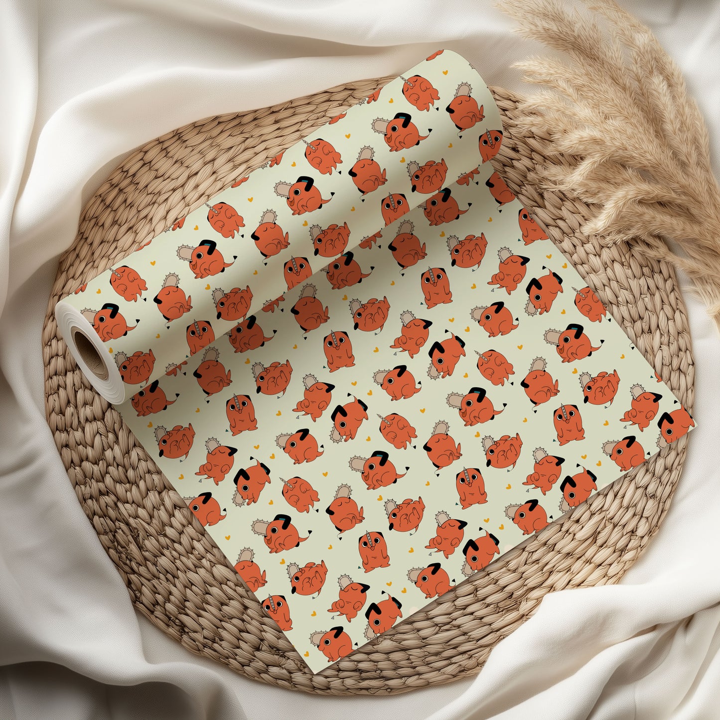 Chainsaw Man Pochita Wrapping Paper