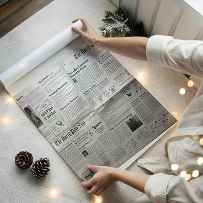 The North Pole Sun Wrapping Paper Rolls