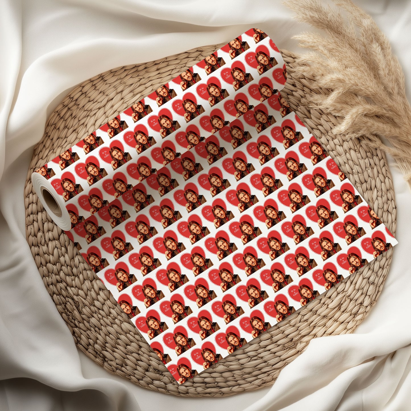 It Is A Gift Wrapping Paper