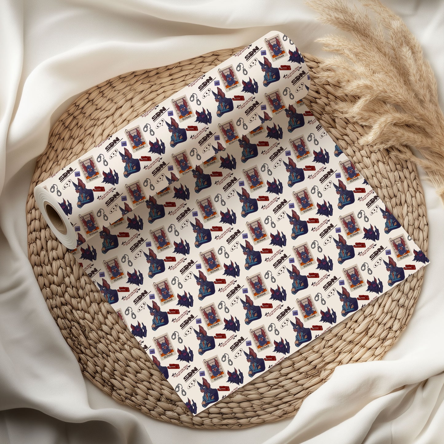 Sonar Dispatch Game Wrapping Paper