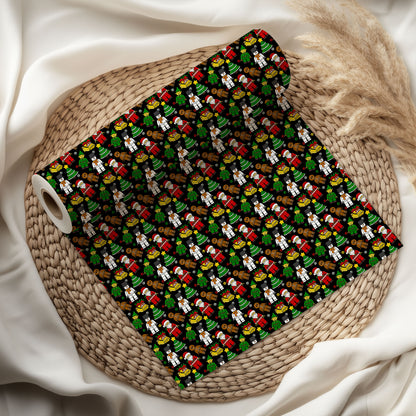 Santa Christmas Wrapping Paper