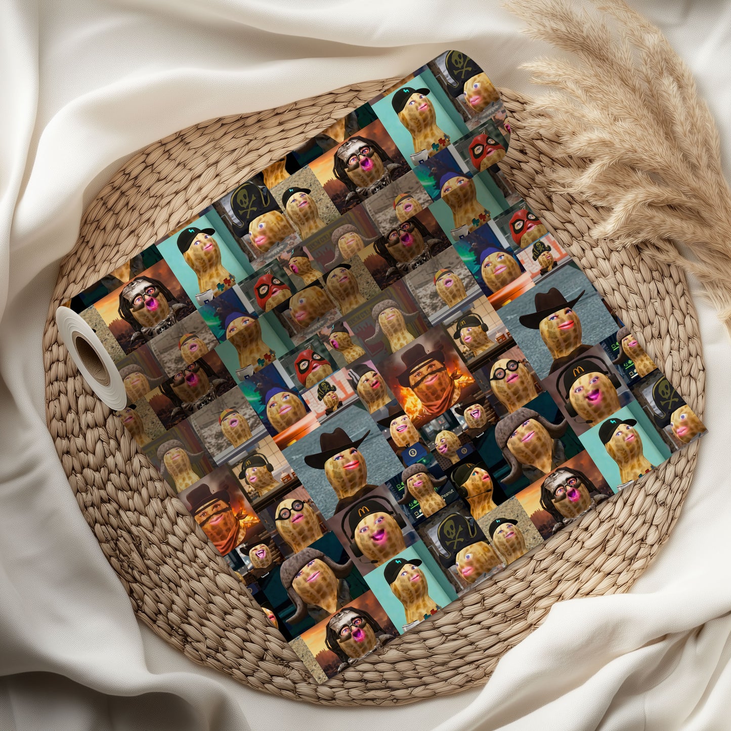 Peanut Wrapping Paper Christmas Gift