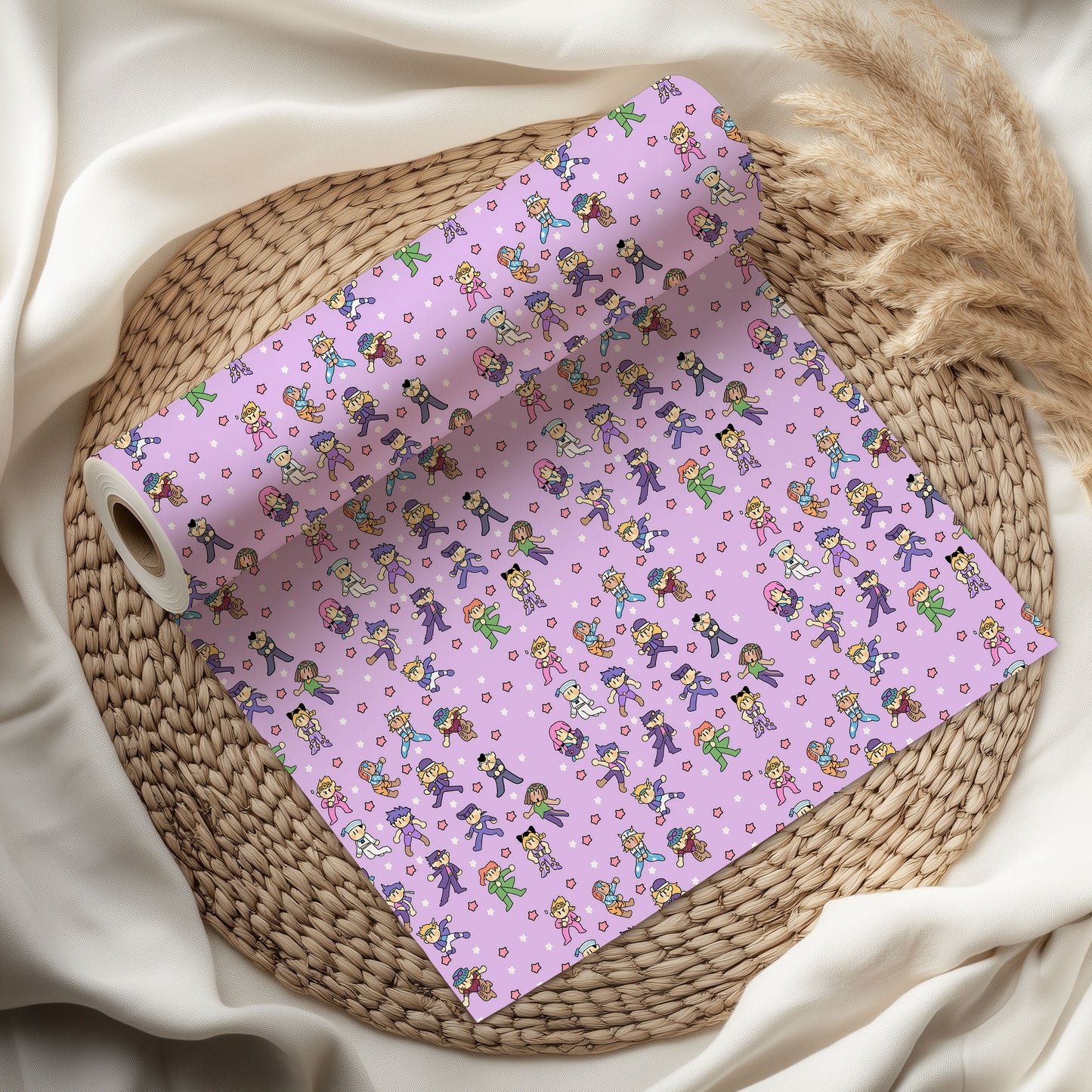 JoJo's Bizarre Adventure Wrapping Paper Roll