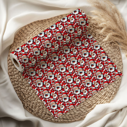 Funny Santa Christmas Gift Wrap