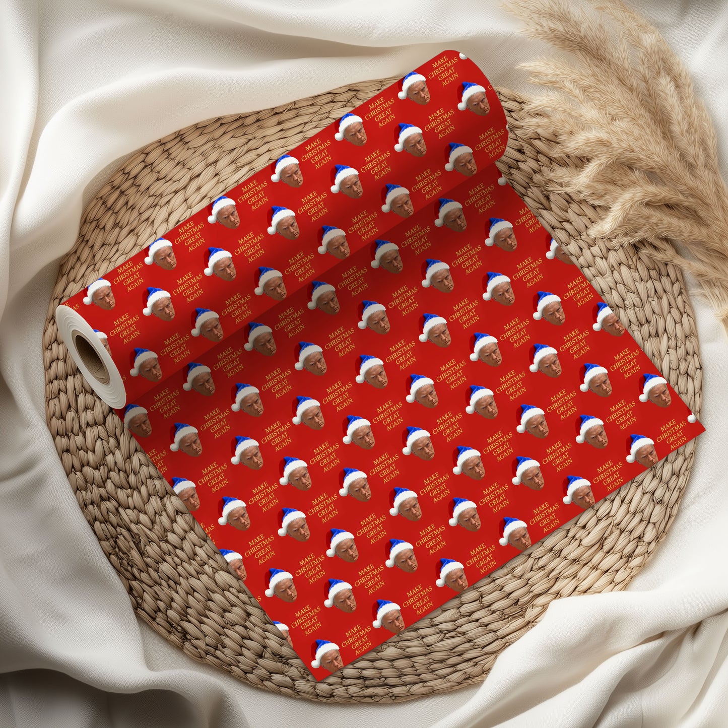 Trump Santa Swapping Paper