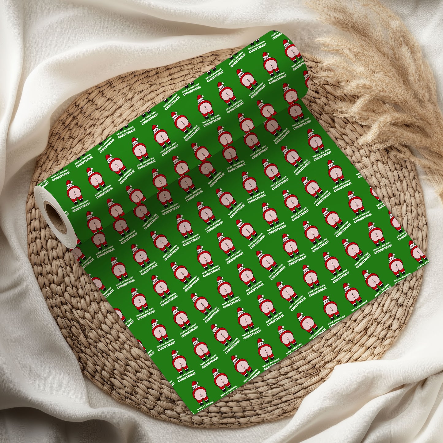 Twerking Santa Wrapping Paper