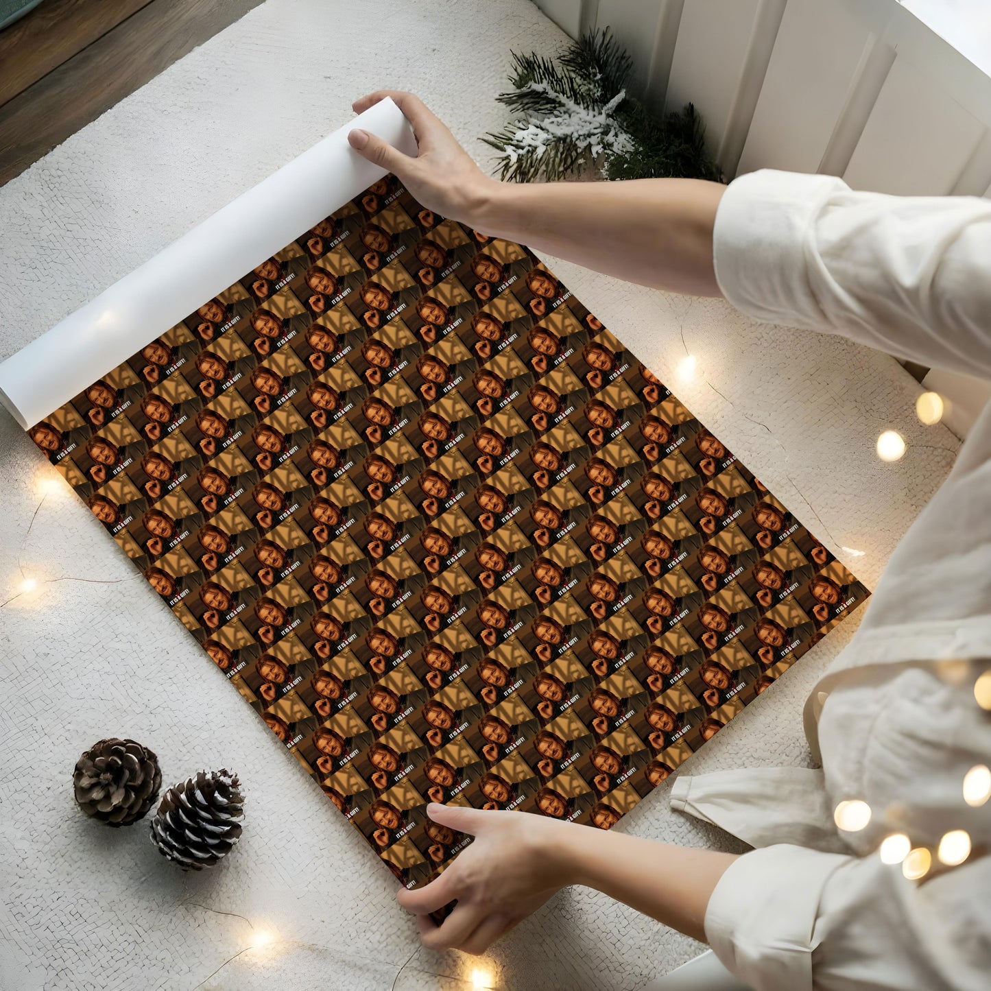 Boromir It Is A Gift Christmas Wrapping Paper, LOTR Gift Wrap