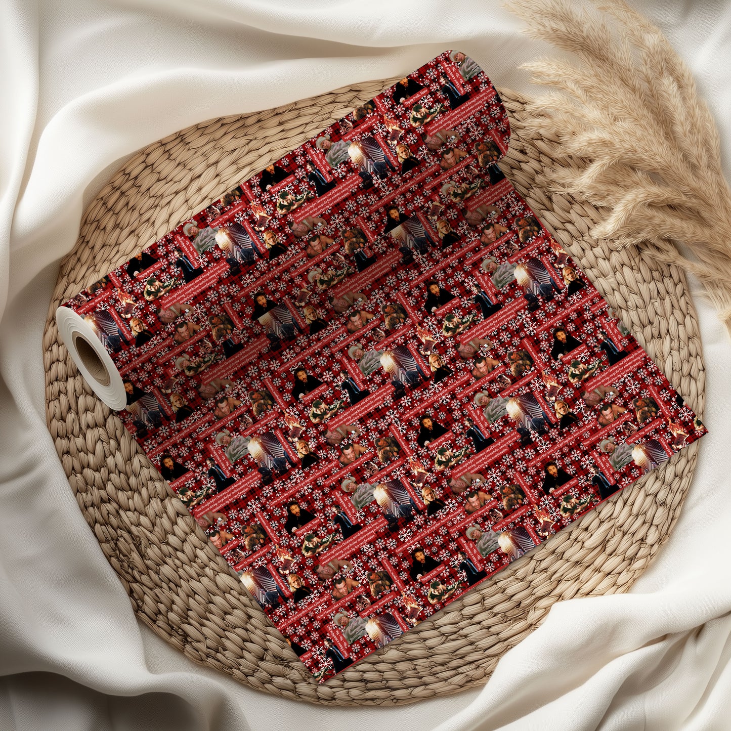 Yippee-ki-yay? ?Die Hard Christmas Wrapping Paper Roll