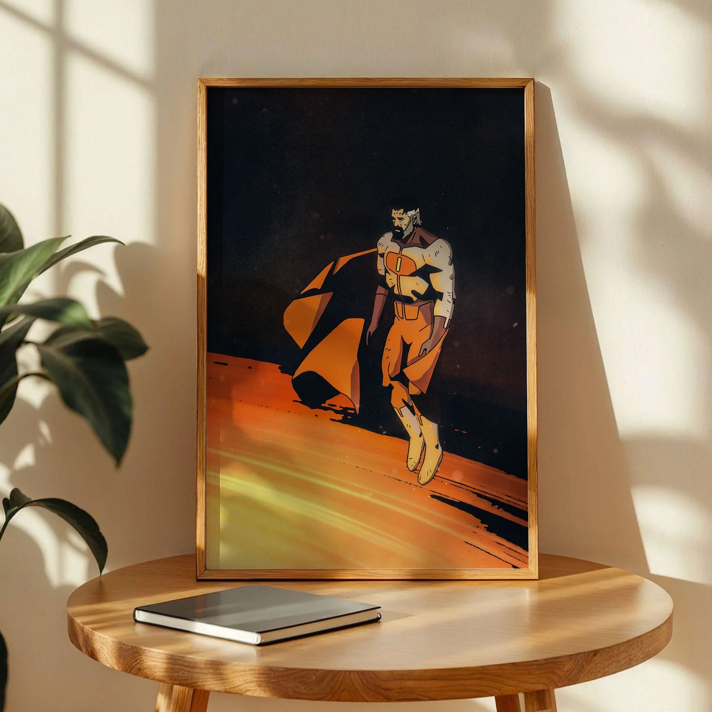 Omni Man Space Matte Vertical Poster