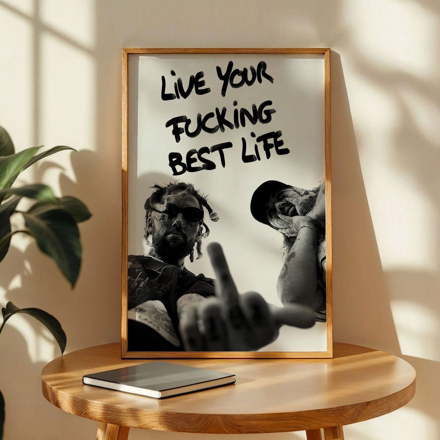 Live Your Best Fucking Life Poster