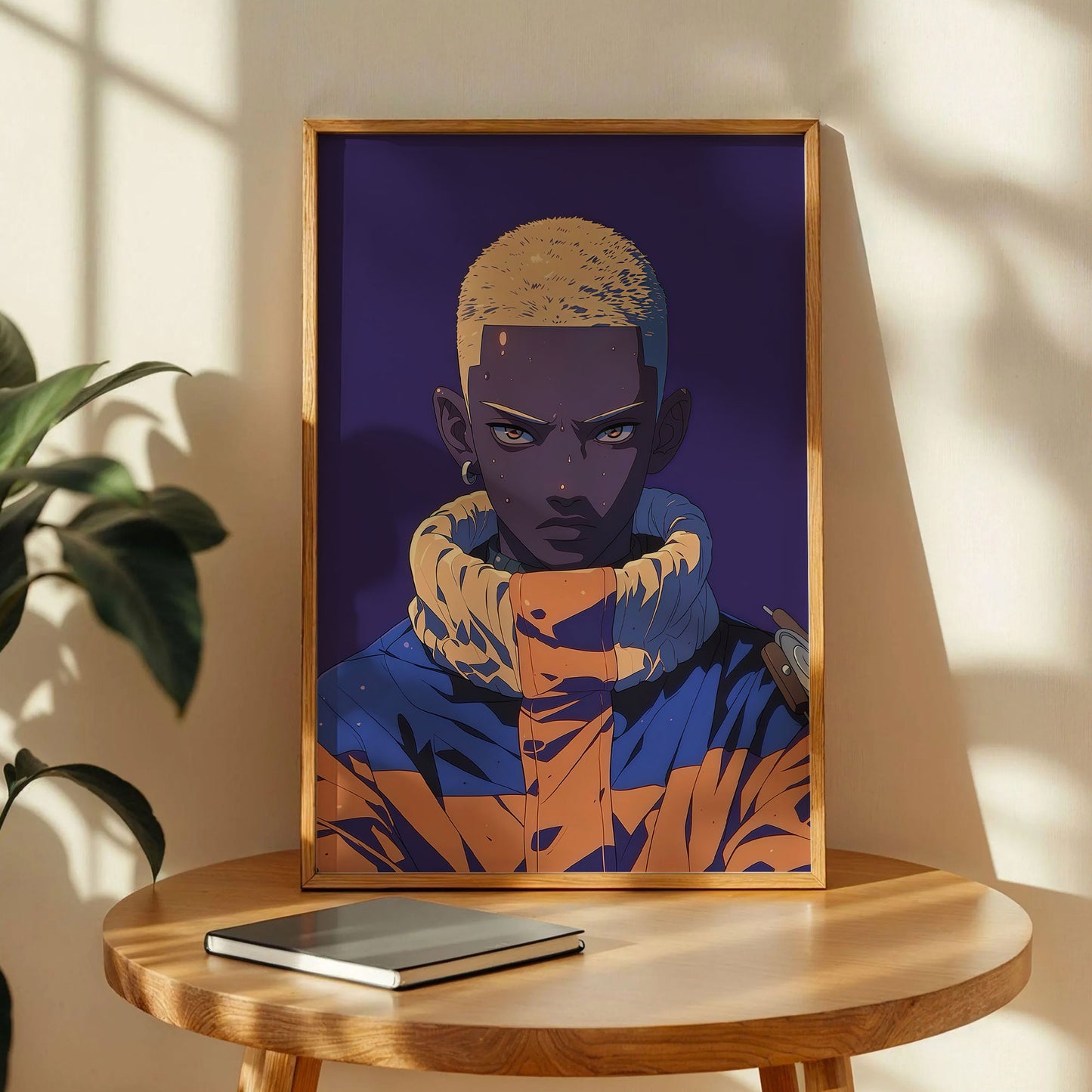 Blonde Buzz Cut Poster