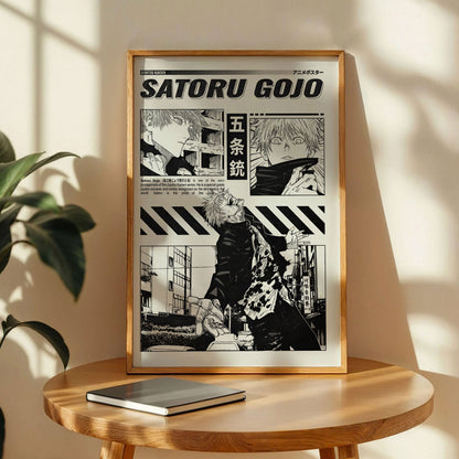 Satoru Gojo Anime Poster