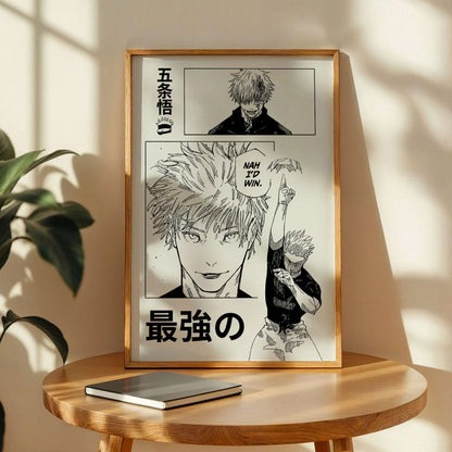 Satoru Gojo Anime Art