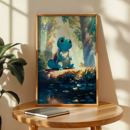 Squirtle Pokemon Gaming Wall Art