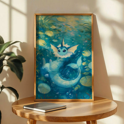 Vaporeon Wall Art