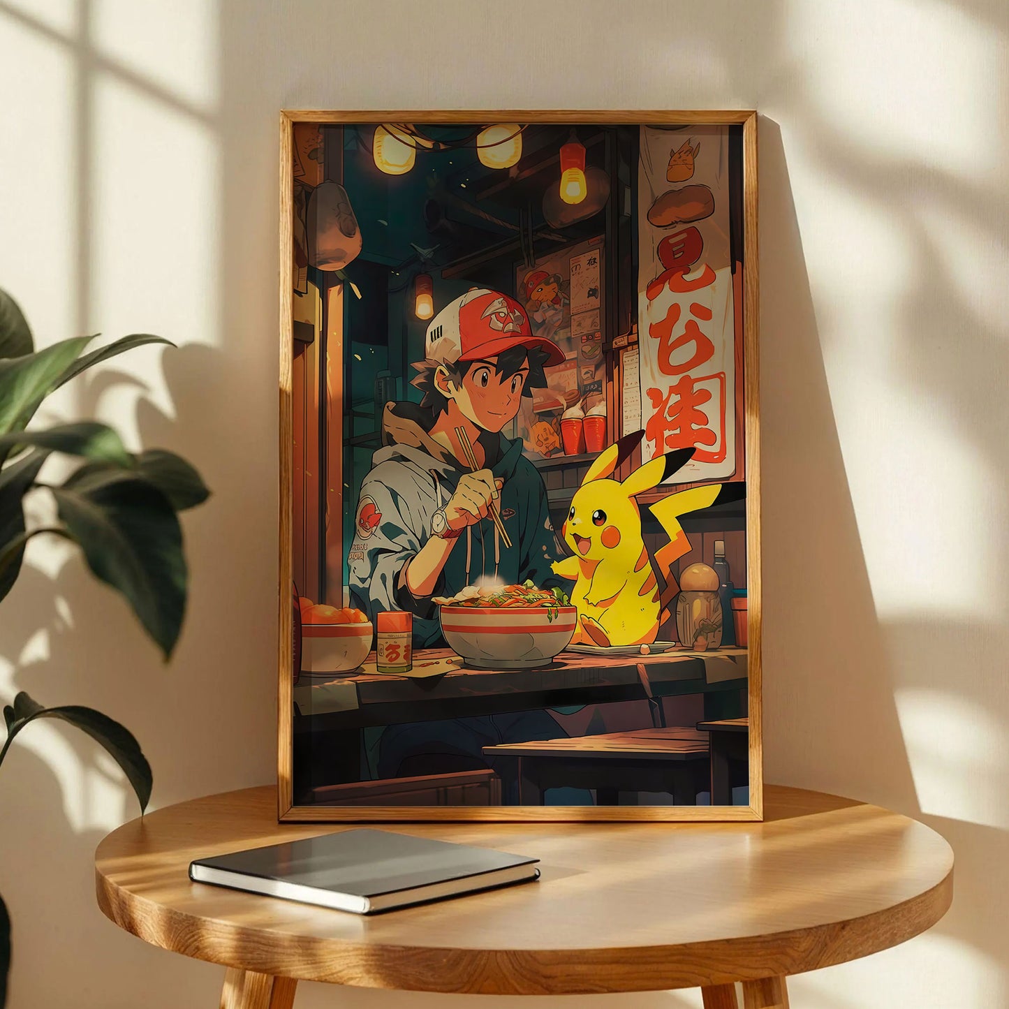 Ash Ketchum and Pikachu Poster