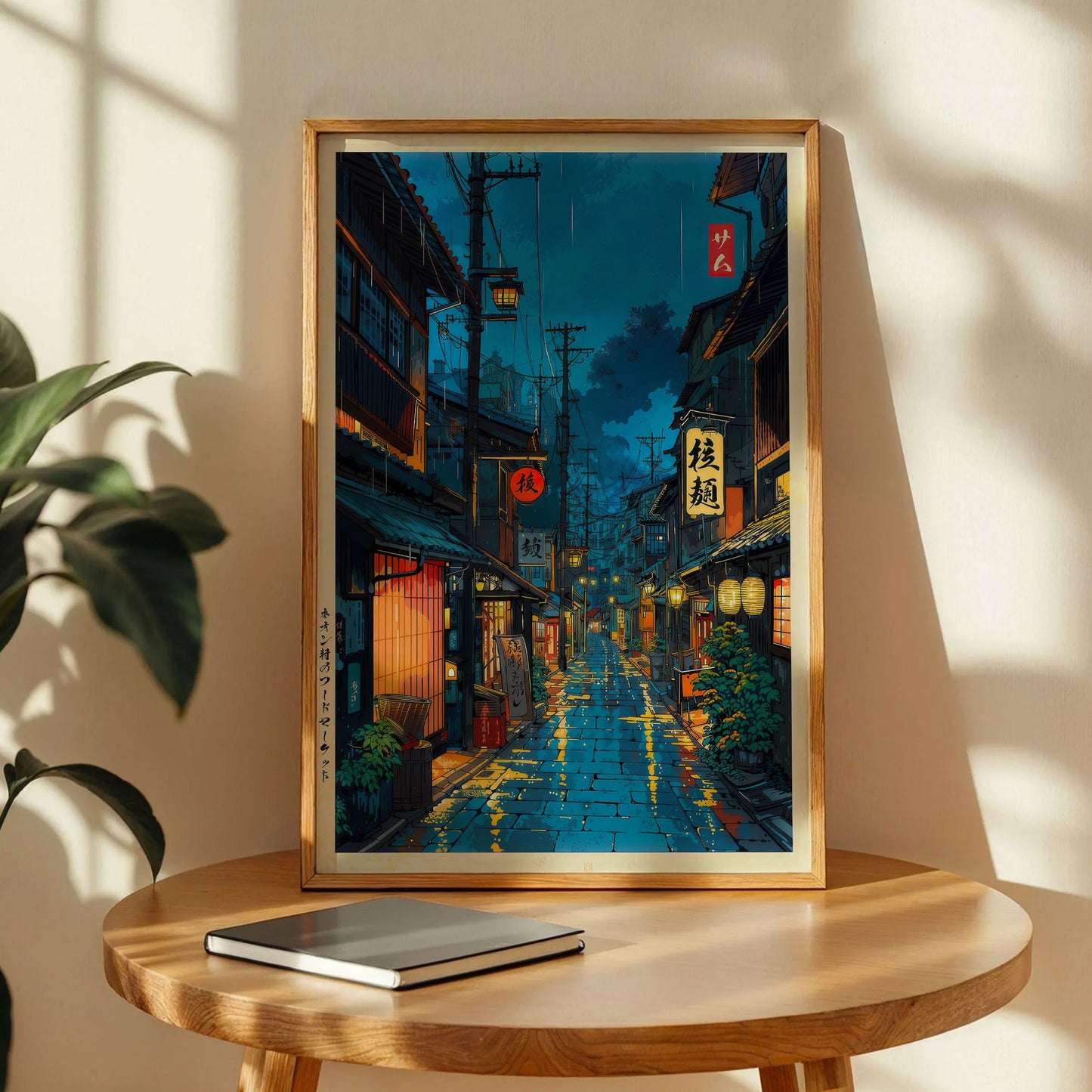 Japanese Tokyo Tea House Wall Art Poster